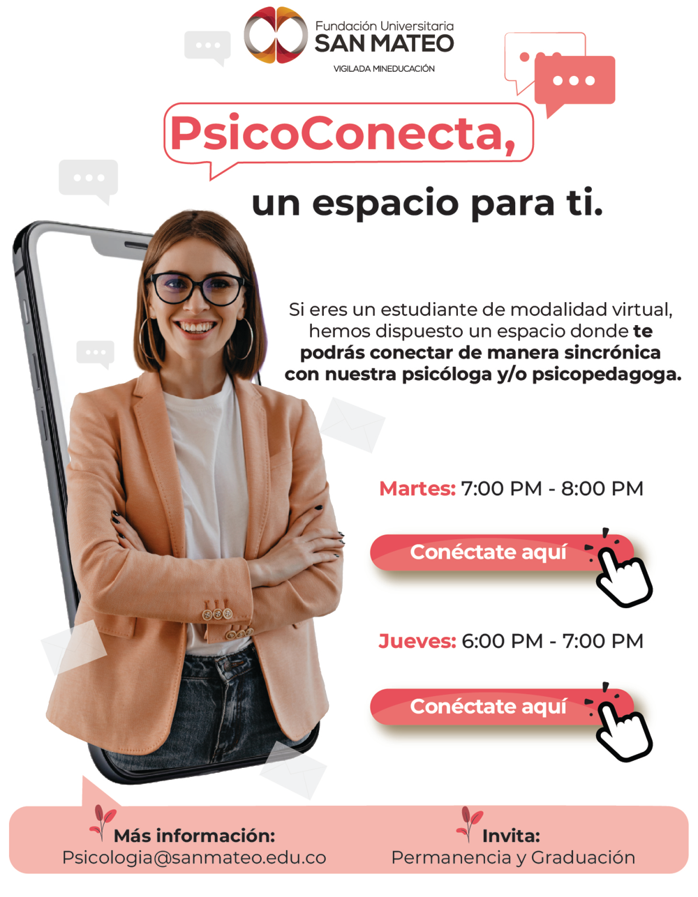 
Martes 7:00 PM A 8:00 PMJueves 6:00 PM A 7:00 PM